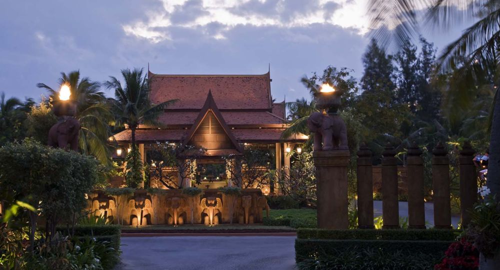 Eingang, Anantara Hua Hin Resort, Thailand Reise