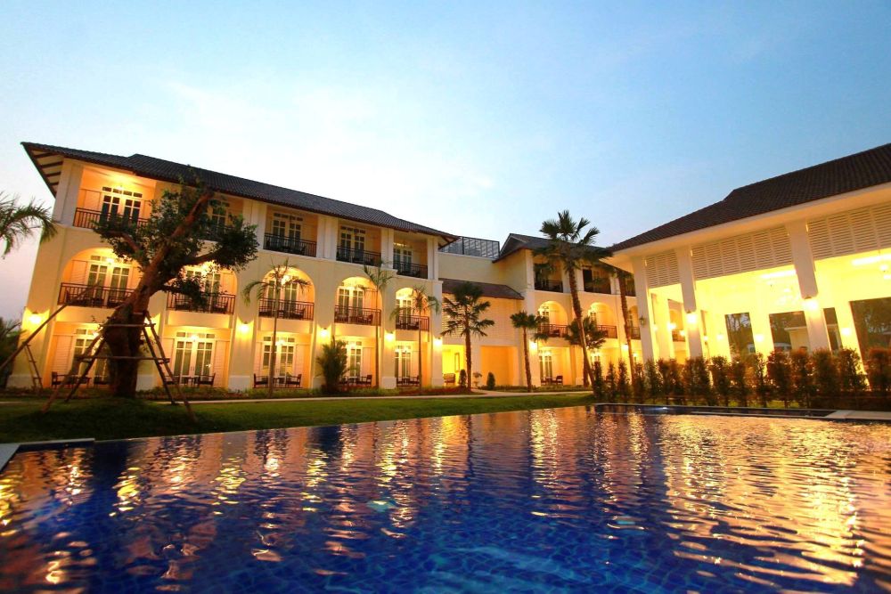 Pool, Khamthana Colonial Hotel, Chiang Rai, Thailand Reise
