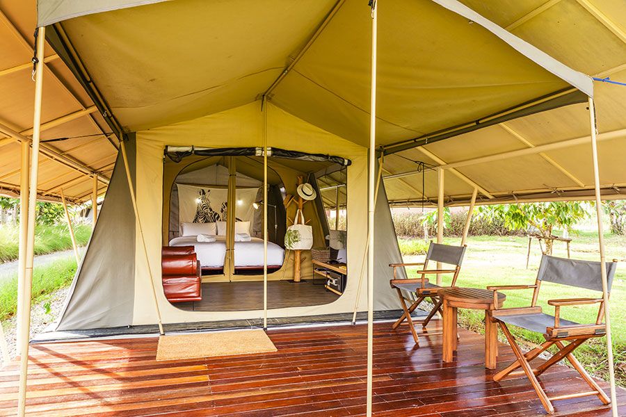 Eco Safari Tent, Lalamukha Tented Resort, Khao Yai, Thailand Reisen