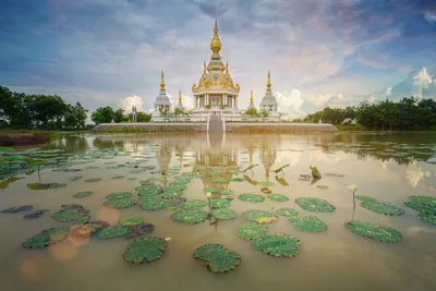 Wat Thung Setthi Tempel, Khona Kaen, Thailand Reise