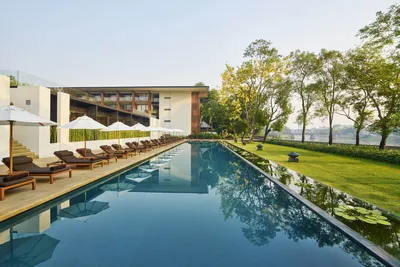 Pool, Anantara Chiang Mai Resort, Thailand Reise
