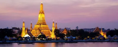 Bangkok bei Nacht, Thailand Reisen