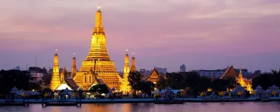 Bangkok bei Nacht, Thailand Reisen