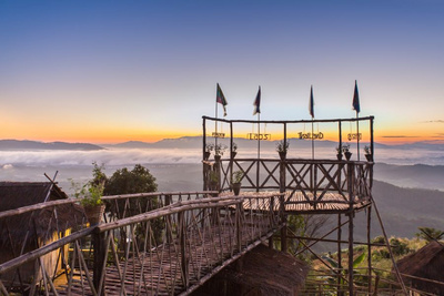Aussichtspunkt Goldenes Dreieck, Thailand Reisen