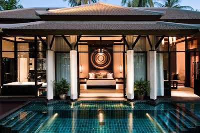 Pool, Banyan Tree Samui, Thailand Reise