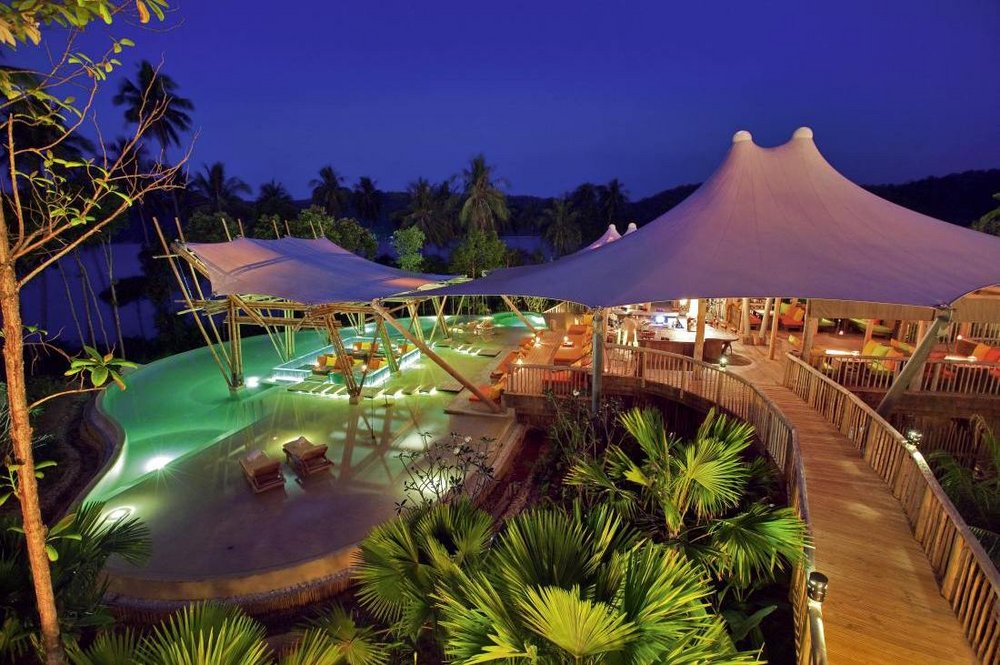 Restaurant, Soneva Kiri Resort, Thailand Rundreise