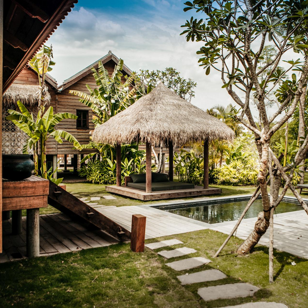 Private Pool, Phum Baitang Hotel, Siem Reap, Kambodscha Rundreise