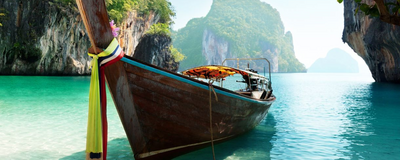 Longtail-Boot, Thailand Reisen