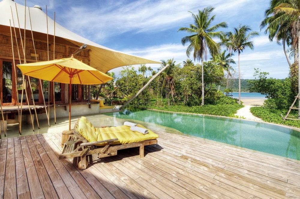Beach Pool Villa mit Ausblick, Soneva Kiri Resort, Thailand Rundreise
