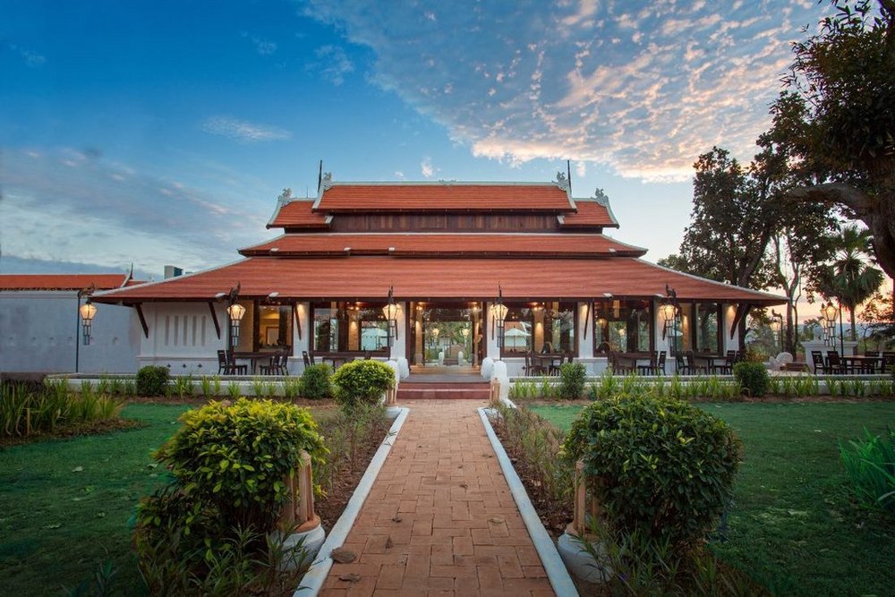 Aussenansicht, Sriwilar Sukhothai Resort Spa, Thailand Reise