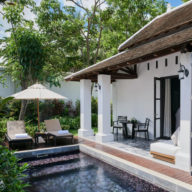 Pool Villa, Sofitel Luang Prabang Hotel, Laos Rundreise