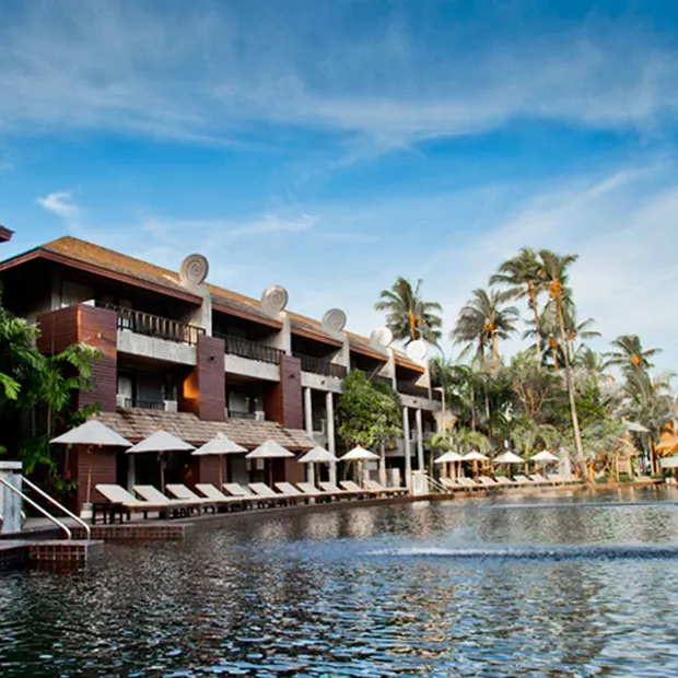 Poolbereich, The Dewa Hotel, Koh Chang, Thailand Rundreise