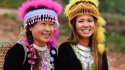 Hmong Frauen, Thailand Reisen 