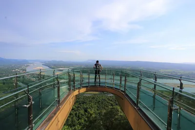 Sky Walk, Nongkhai, Thailand Reise