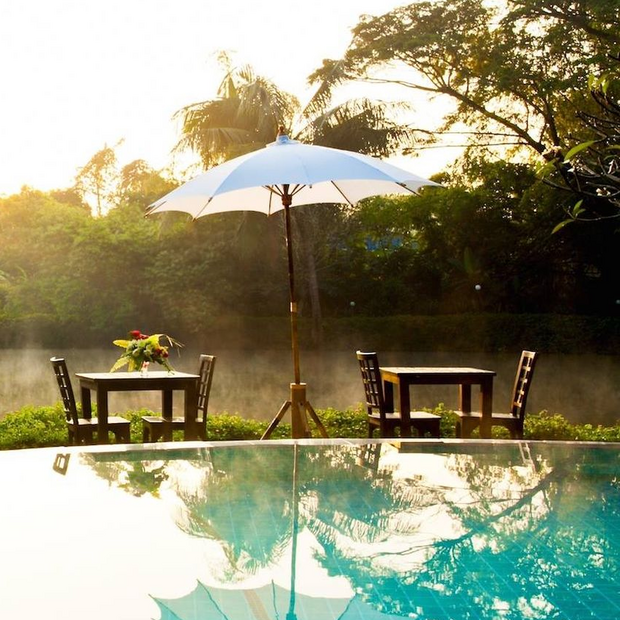 Willkommen in der Lampang River Lodge, Thailand Reise