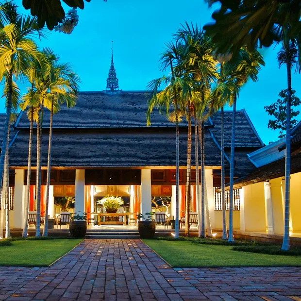 Panorama, Rachamankha Hotel Chiang Mai, Thailand Rundreise
