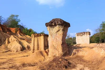 Phae Mueang Phi Forest Park, Phrae, Thailand Reise