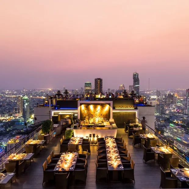 Moon Bar, Banyan Tree Bangkok, Thailand Reise